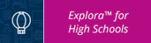 Explora for high schools logo
