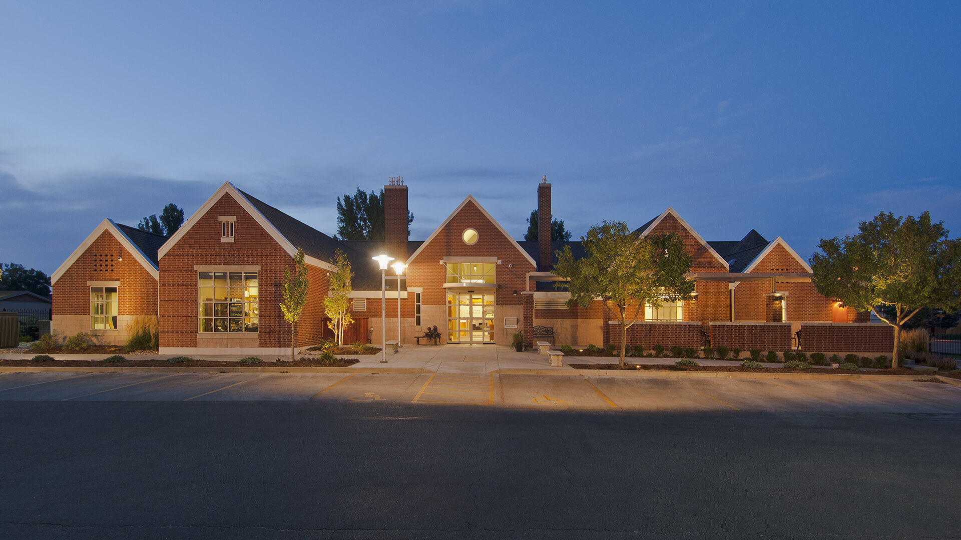 Library at Night