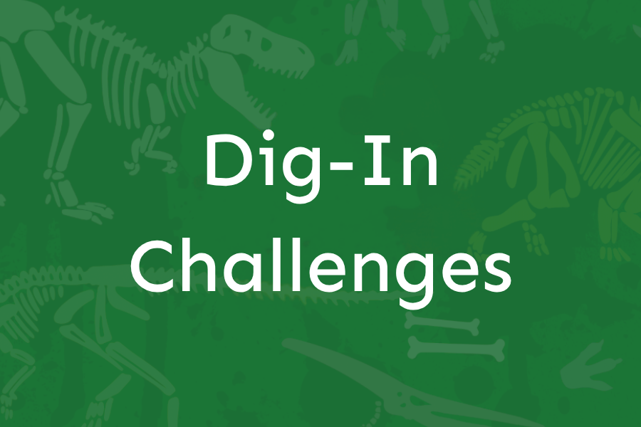 Dig-in Challenges Tagline Block