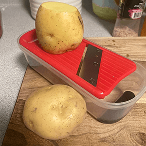 Potatoes and Mandoline