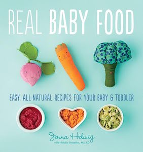Real Baby Food Cookbook Cover