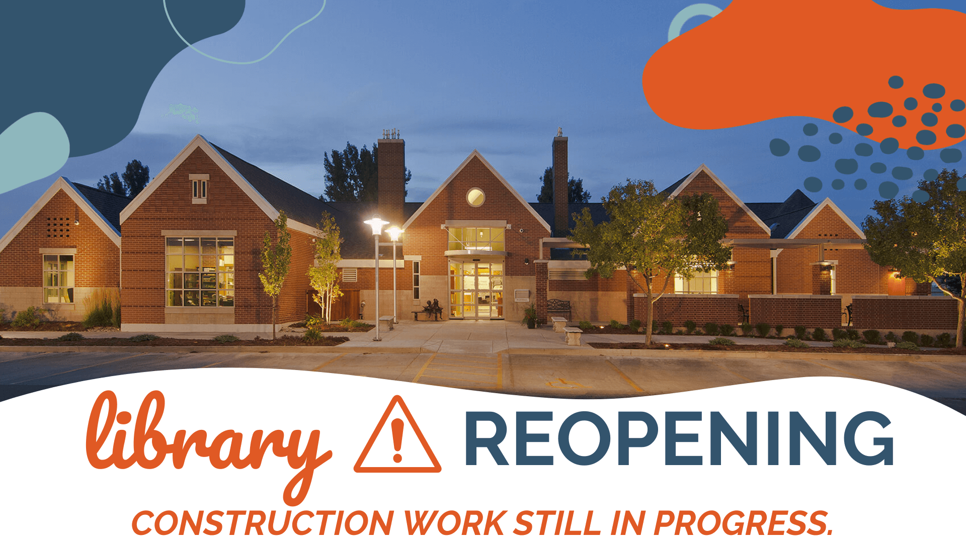 Windsor Severance Library Remodel graphic 