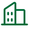 Building-icon-green-outline