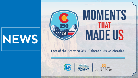 Clearview NEWS Hero Image featuring the Moments that Made US title and Colorado 150 Logo