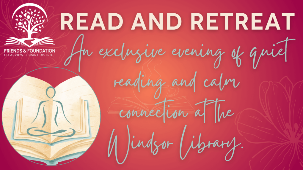 Read and Retreat Event with meditating Icon